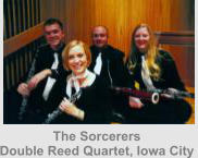 The Sorcerers Double Reed Quartet, Iowa City