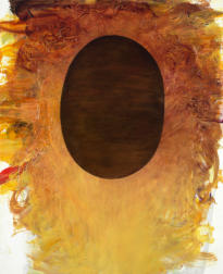 Acrylic and graphite on fabric on panel, 19” x 24” x ¼”, 2025.